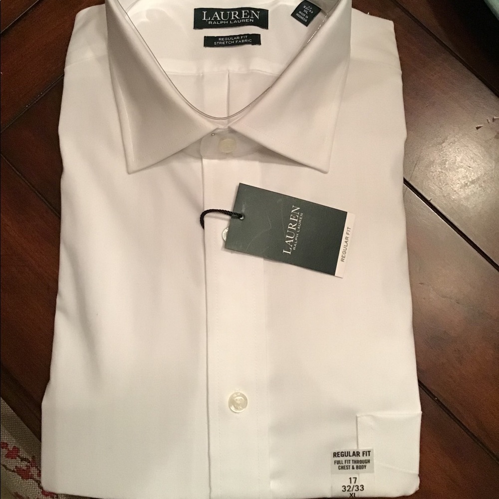 Lauren Ralph Lauren men’s white dress shirt